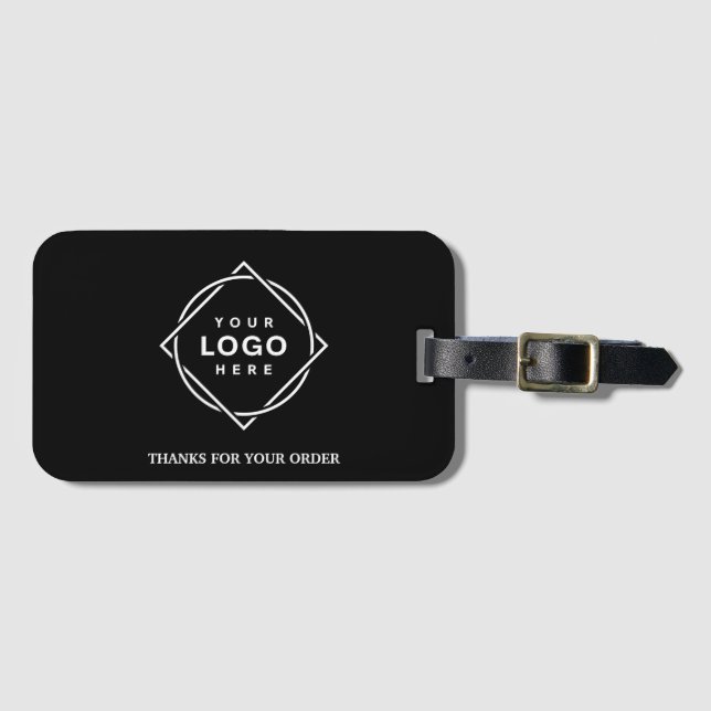 MODERN, ELEGANT, AND CUSTOMIZABLE  LUGGAGE TAG (Front Horizontal)