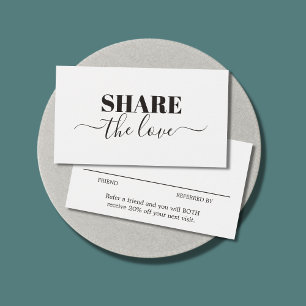 Modern Elegant Beauty Salon Referral