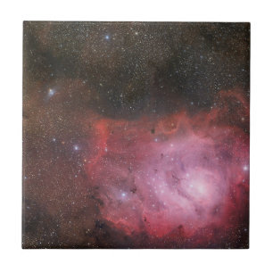 Modern Elegant Blue Space Landscape Tile