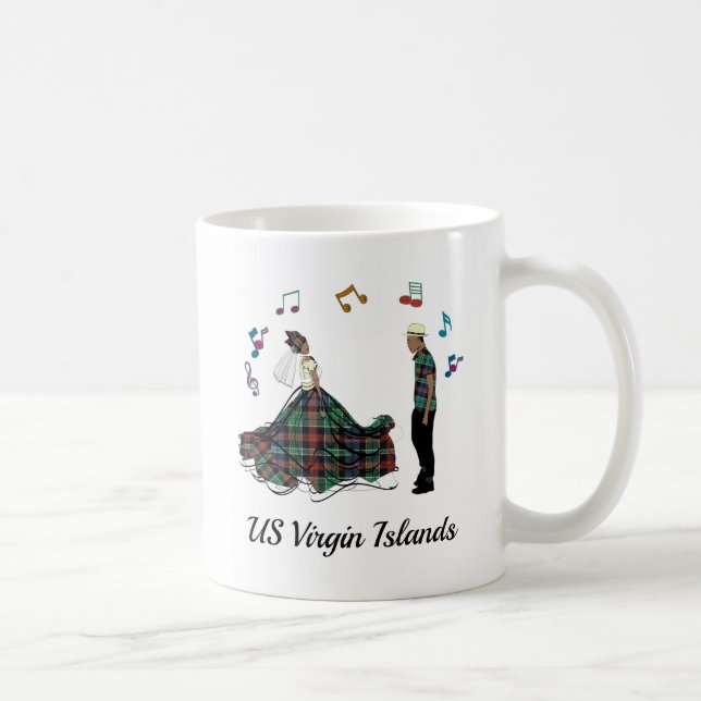 Modern Elegant Bride Groom Wedding Coffee Mug (Right)