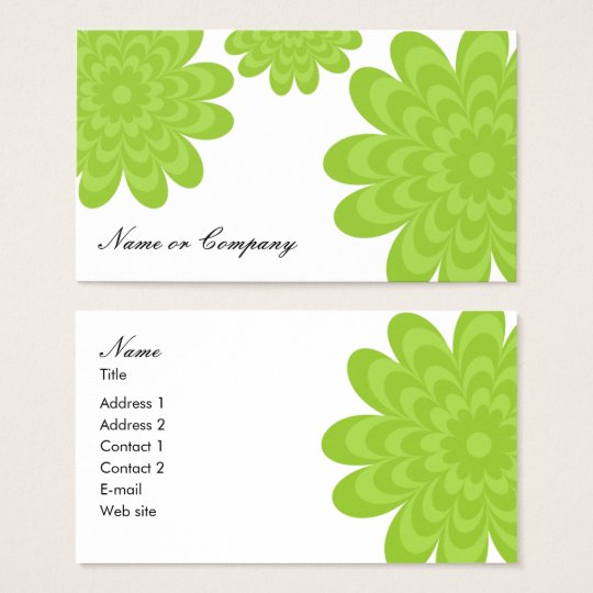 Modern Elegant Business Card or Networking Card