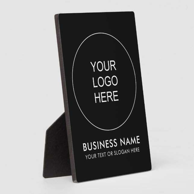 Modern Elegant Business Logo Here Template Best Plaque (Side)