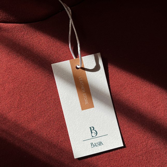 Modern Elegant Calligraphy Script Hang Tag (Modern Elegant Calligraphy Script Hang Tag)