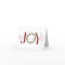 Modern Elegant Christmas Joy to the World Wreath