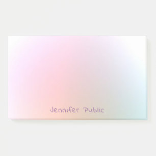 Modern Elegant Colourful Professional Template Post-it Notes