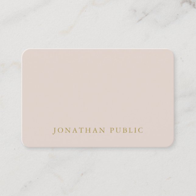 Modern Elegant Colours Professional Template Business Card (Front)