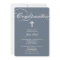 Modern Elegant Cross Confirmation Invitation