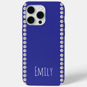 Modern elegant cute simple shiny  iPhone 15 pro max case