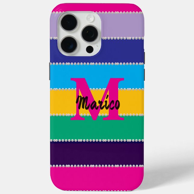 Modern elegant cute simple shiny  Case-Mate iPhone case (Back)