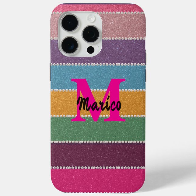 Modern elegant cute simple shiny  Case-Mate iPhone case (Back)