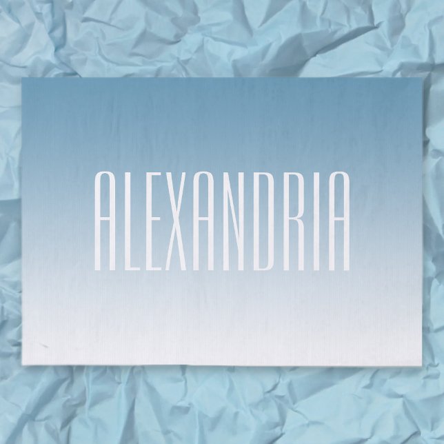 Modern Elegant Editable Text & Ombre Colour Tissue Paper (Creator Uploaded)