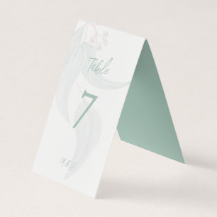 Modern Elegant Eucalyptus Mint Boho Chic