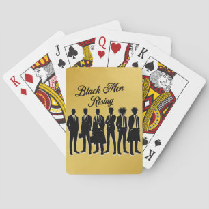 Modern Elegant Fathers Day Classic Playing Cards