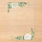 Modern Elegant Floral Greenery Wedding