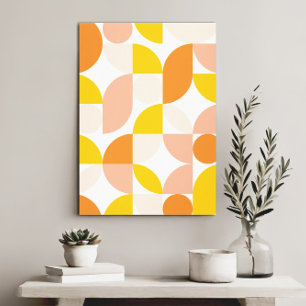 Modern Elegant Geometric Abstract Minimalist Art Canvas Print