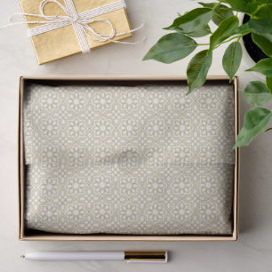 Modern Elegant Geometric Pattern Tissue Paper