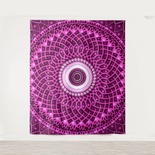 Modern Elegant Geometric stylish spiritual floral  Tapestry