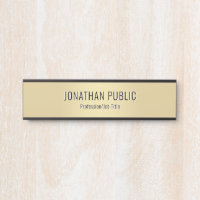 Modern Elegant Glamour Template Black And Gold