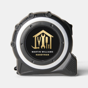 Modern Elegant Gold & Black Handyman 1