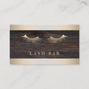 Modern Elegant Gold Foil Metal Professional Business Card