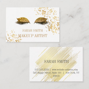 Modern Elegant golden Business Card