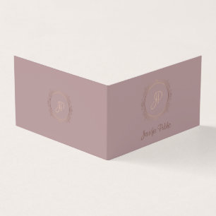 Modern Elegant Handwritten Script Template Luxury Business Card