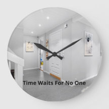Modern Elegant House Wall Clock – Stylish Home Dec