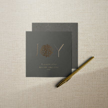 Modern Elegant JOY Corporate Christmas