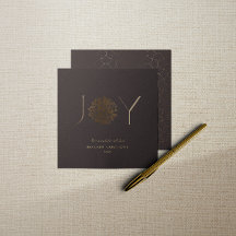 Modern Elegant JOY Corporate Christmas