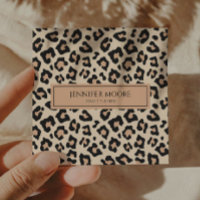 Modern Elegant Leopard Cheetah Custom