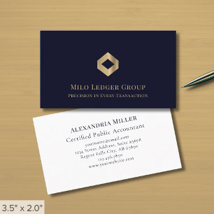 Modern Elegant Luxury Logo Business Card