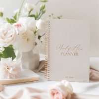 Modern Elegant Maid of Honour Wedding Planner