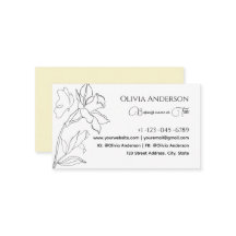 Modern Elegant Minimal Black And Cream Beige Colou