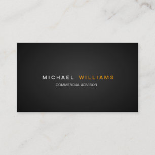 MODERN ELEGANT MINIMALIST PROFESSIONAL BUSINESS CARD