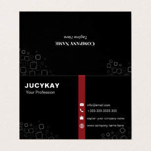 Modern Elegant Minimalist Professional Plain Busin Business Card