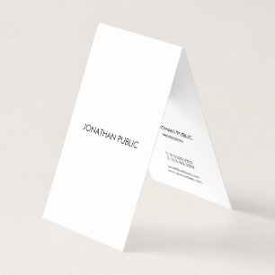 Modern Elegant Minimalist Professional Simple Cool Business Card