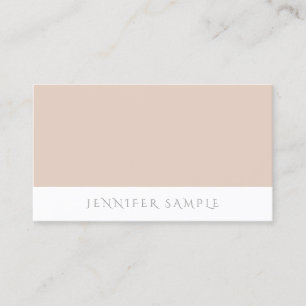 Modern Elegant Minimalist Professional Template Business Card