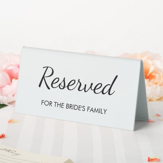 Modern Elegant Minimalist Wedding Reserved (In SItu (Wedding))