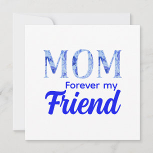 Modern Elegant Mother’s Day Forever Friend Invitation