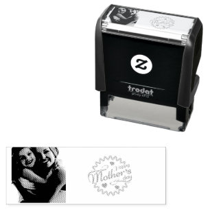 Modern Elegant Mother’s Day Forever Friend Self-inking Stamp