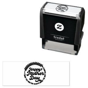 Modern Elegant Mother’s Day Forever Friend Self-inking Stamp