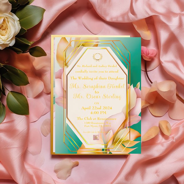 Modern Elegant Pastel Blue and Pink Wedding (Creator Uploaded)