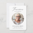 Modern Elegant Photo Bereavement Sympathy Funeral