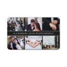 Modern elegant photo collage wedding photography