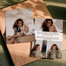 Modern Elegant Photo Typography Script Grad