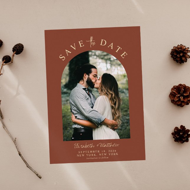 Modern Elegant Photo Wedding Save the Date (Creator Uploaded)