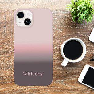 Modern Elegant Pink and Purple  Case-Mate iPhone 14 Case