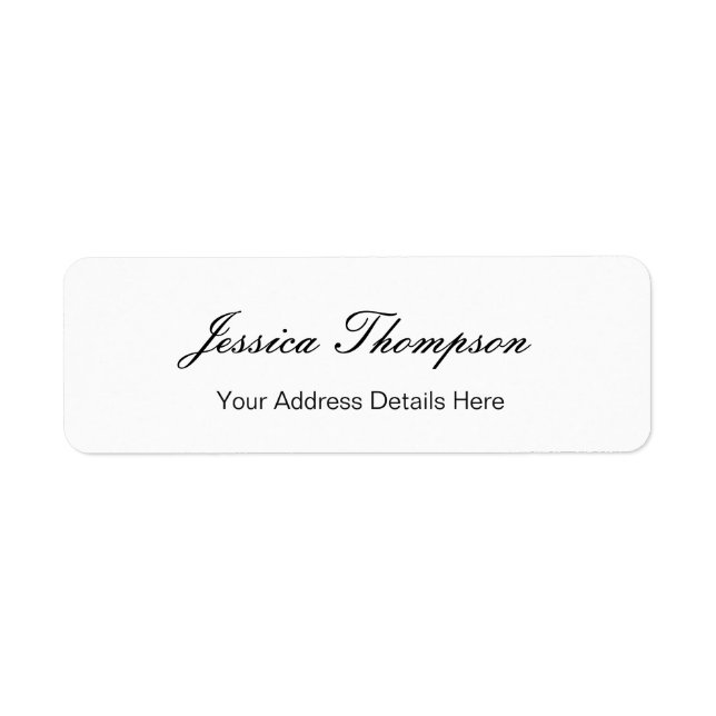 Modern Elegant Plain Simple Professional (Front)