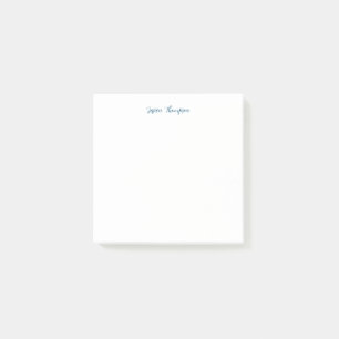 Modern Elegant Plain Simple Professional Post-it Notes