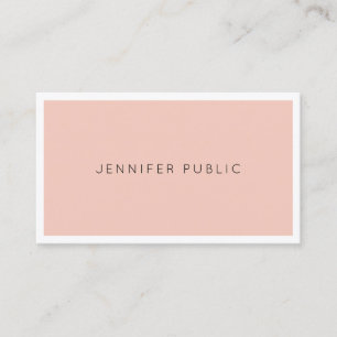 Modern Elegant Professional Simple Artistic Design Business Card